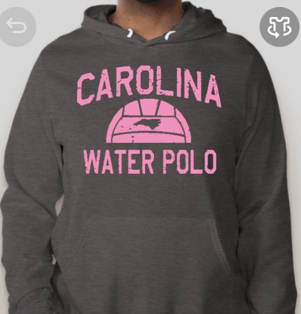 Carolina WP Super Soft Hoodie - Dark Grey/Pink