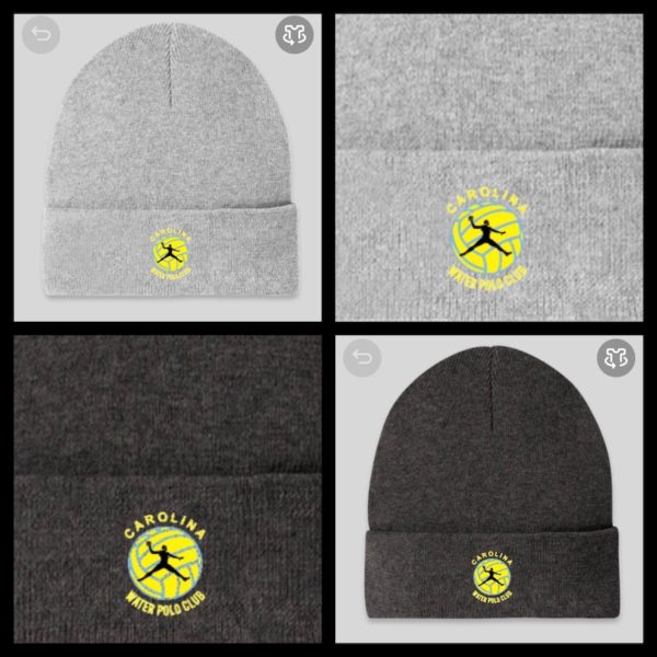 Carolina WPC Beanie:  Light or Dark Gray